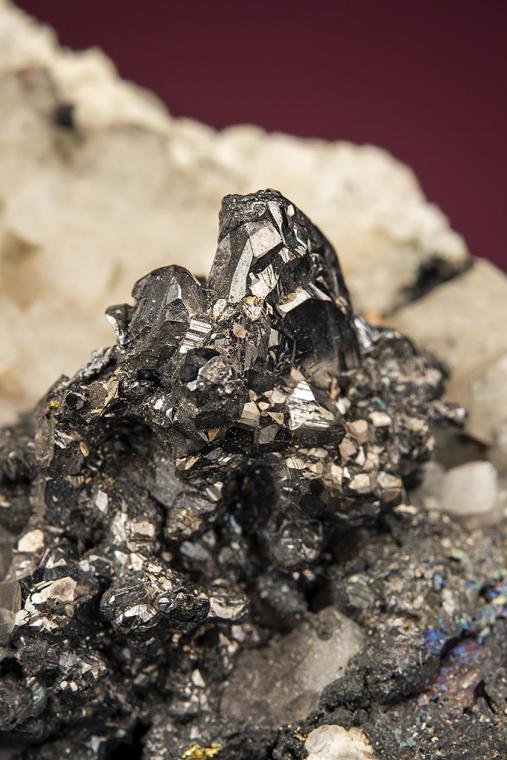 STEPHANITE with POLYBASITE